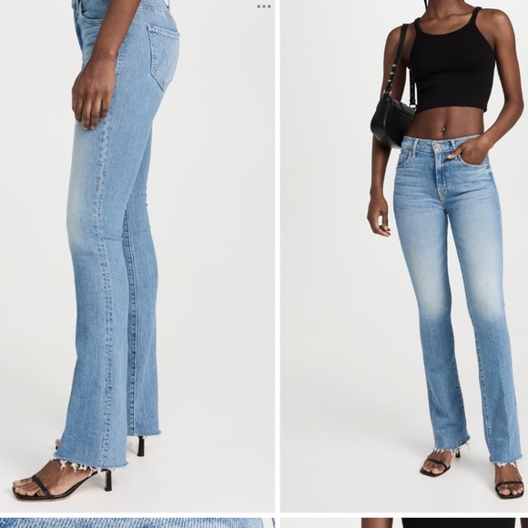 Mother Denim Insider Sneak Fray size 33 - Picture 3 of 7